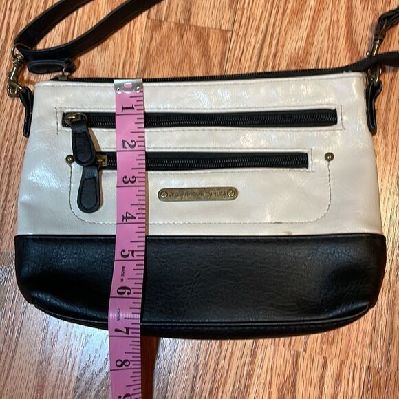 Stone Mountain crossbody Bag, small leather adjustable Purse - Picture 4 of 10